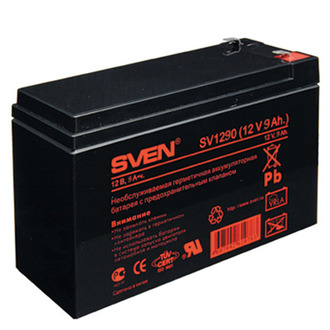 Sven SV1290 (12V 9Ah)  батарея аккумуляторная